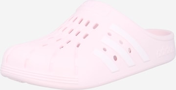 ADIDAS SPORTSWEAR - Sapato de praia/banho 'ADILETTE CLOG' em rosa: frente