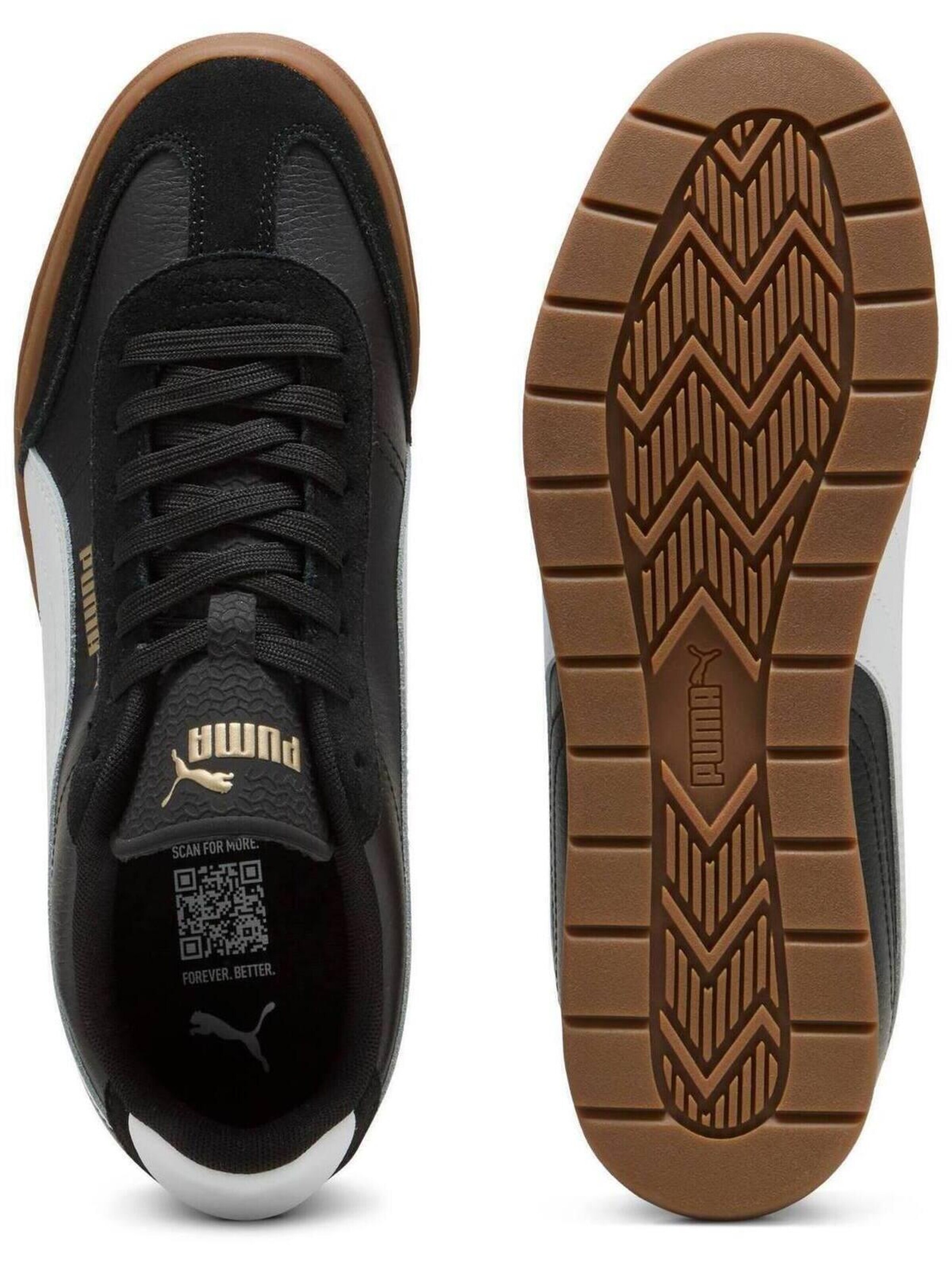 PUMA Sportschoen 'Super Turino' in Zwart