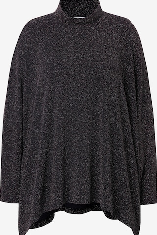 T-shirt MIAMODA en noir : devant