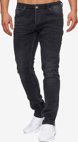 Tazzio Jeans '16533' in Zwart: voorkant