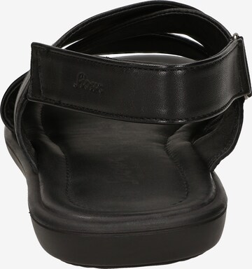 SIOUX Sandals 'Milito' in Black