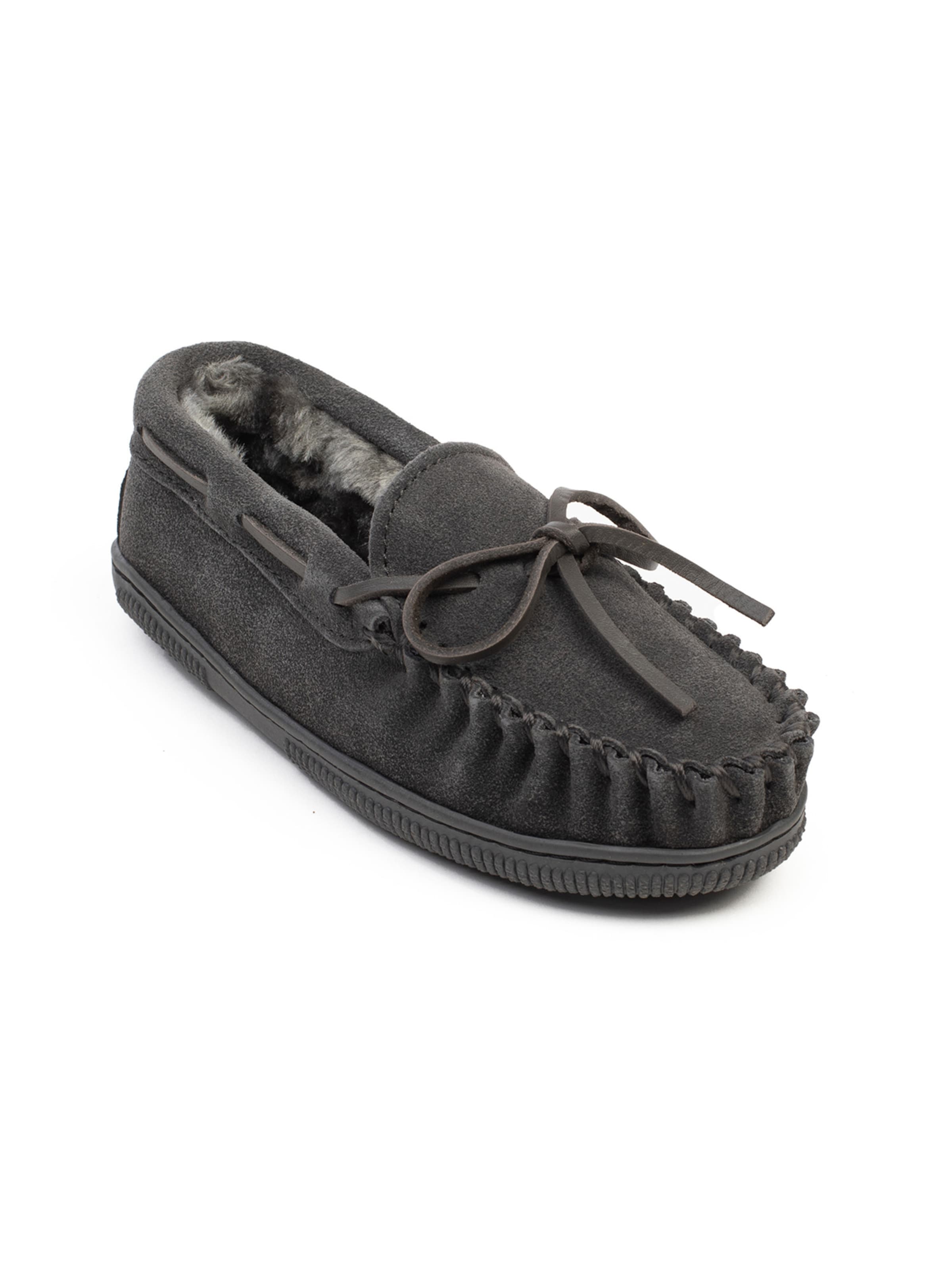 Chaussure basse 'Pile' Minnetonka en gris