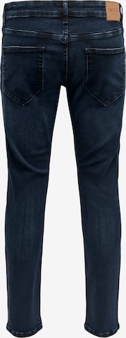 Slimfit Jeans 'Loom' de la Only & Sons pe albastru