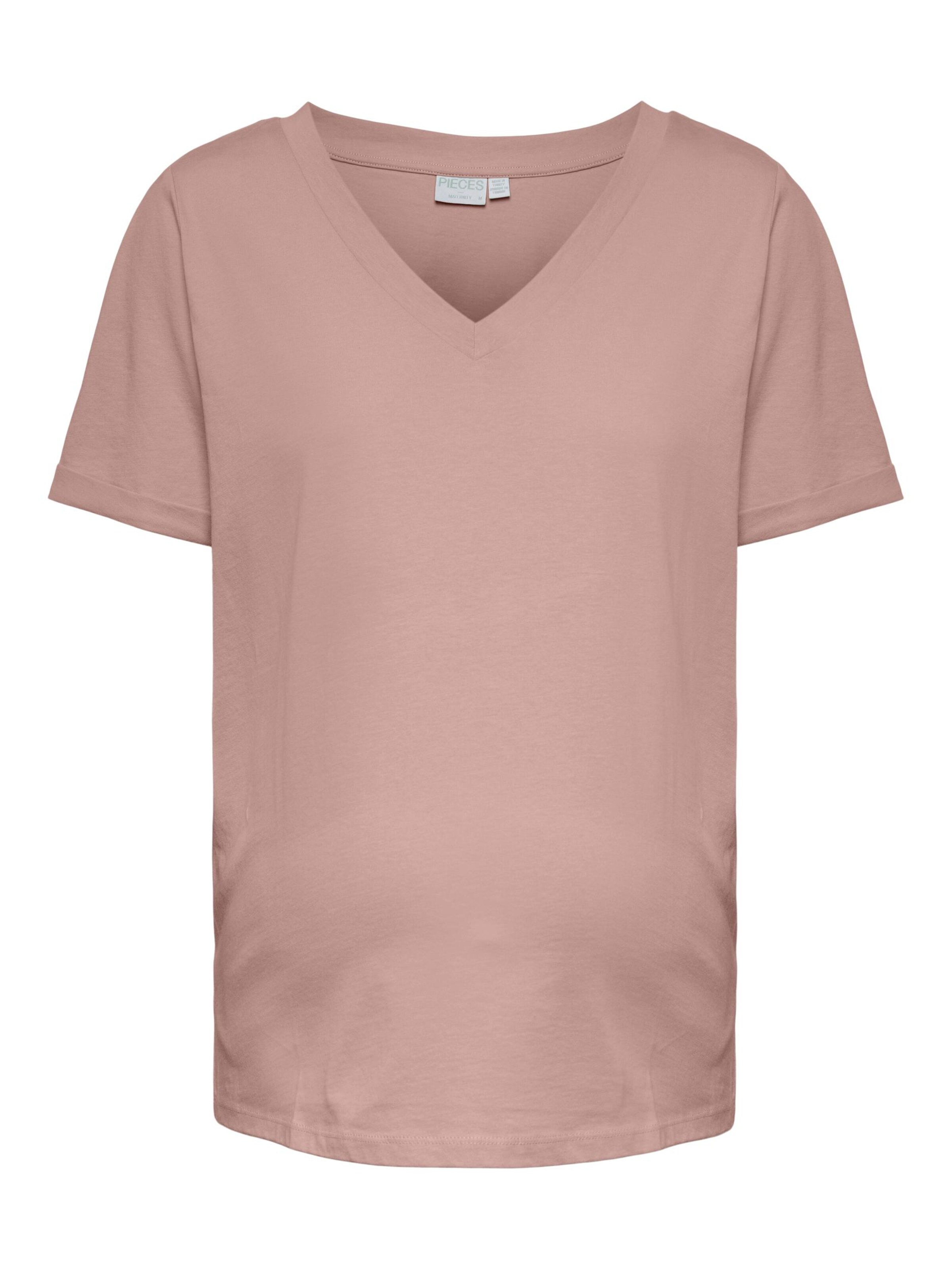 Pieces Maternity T-Shirt Ria in Pink 
