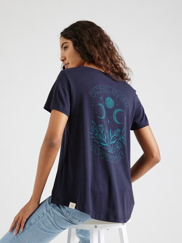 Ragwear T-Shirt 'IONAH' in Blau