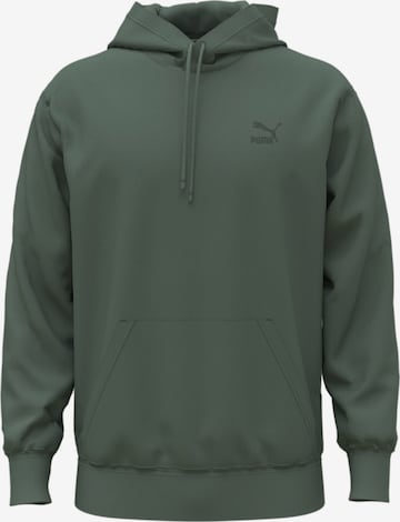 PUMA Sweatshirt in Green: front