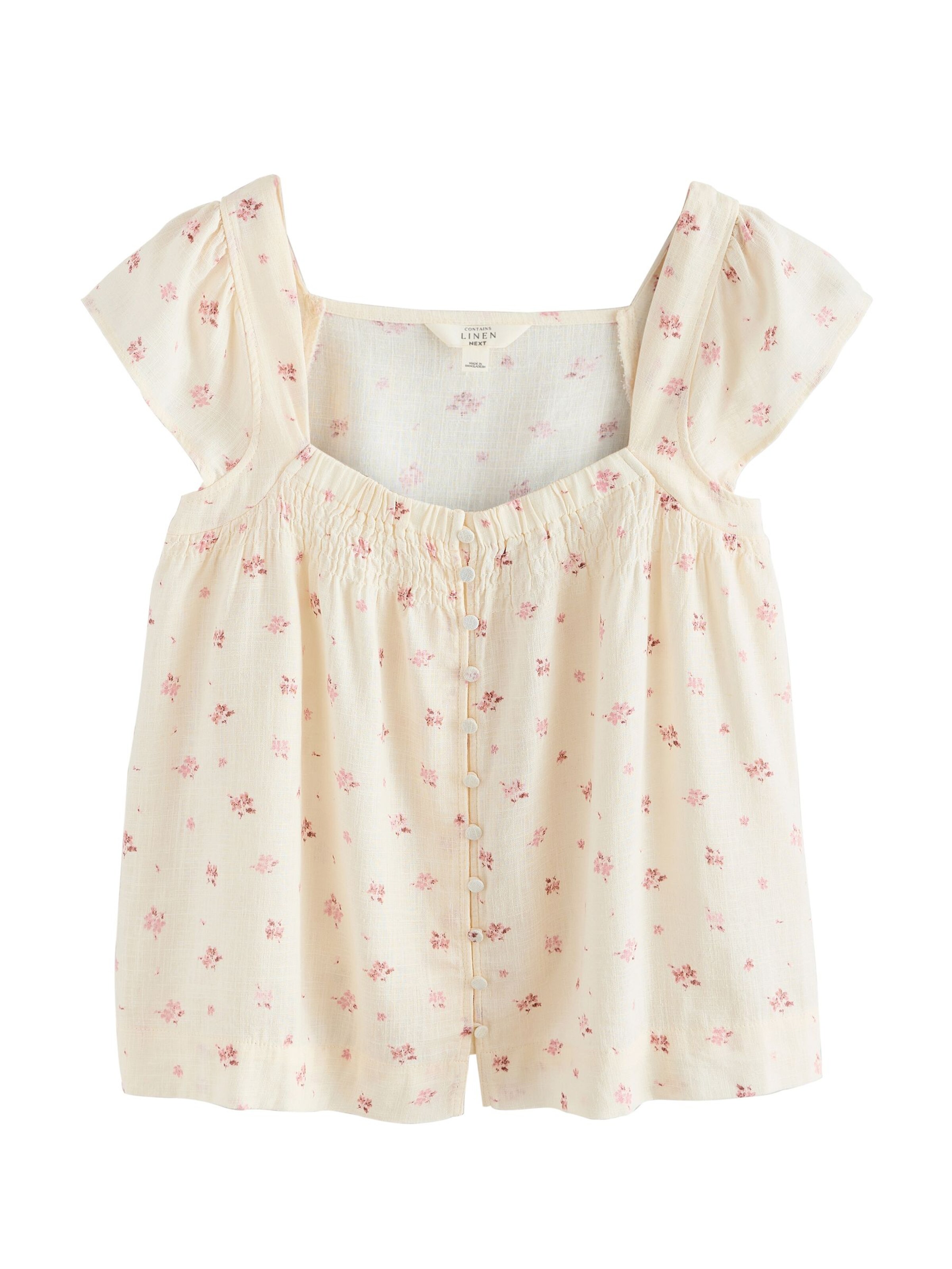 Next Top w kolorze biały: przód