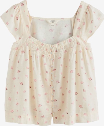 Next Top w kolorze biały: przód