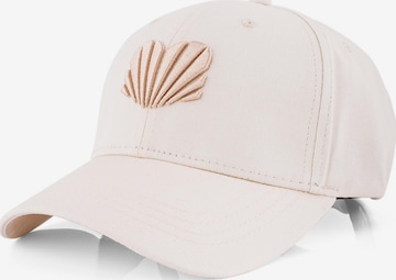 Blackskies Cap 'Iuno' in Beige: Vorderseite