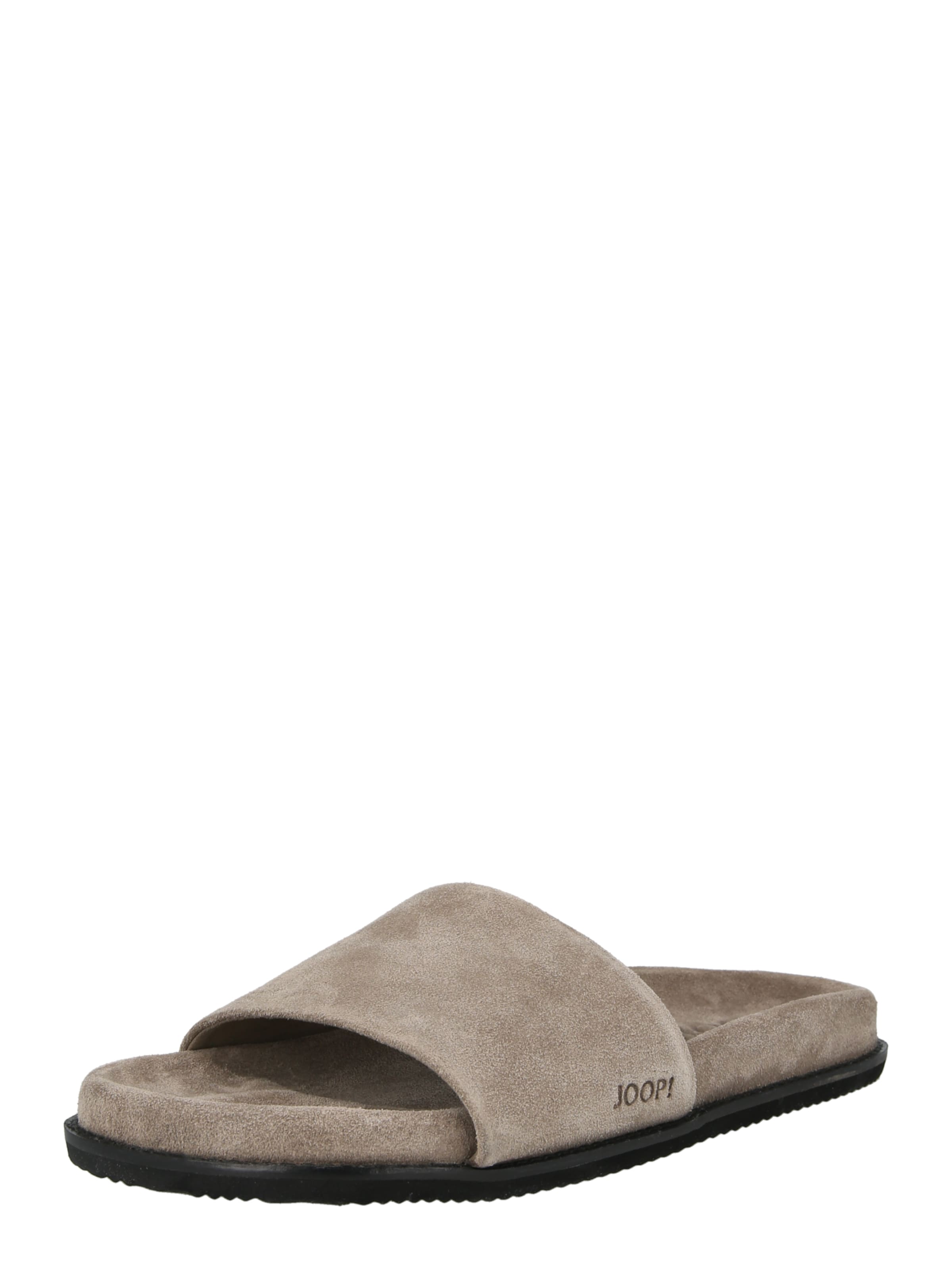 JOOP! Muiltjes 'Gianluca' in Grijs: voorkant