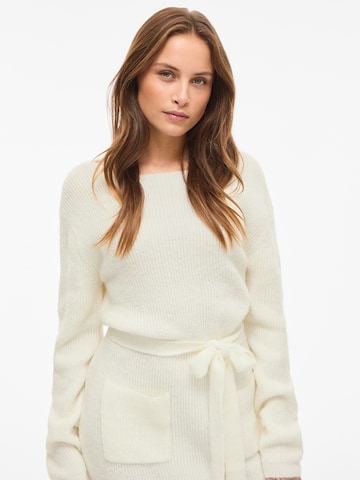 VILA Knit dress 'VIMOLLI' in White
