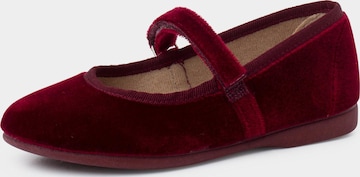 Pisamonas Ballet Flats in Red: front