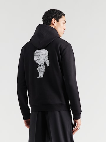 Karl Lagerfeld Tréning póló - fekete: elől