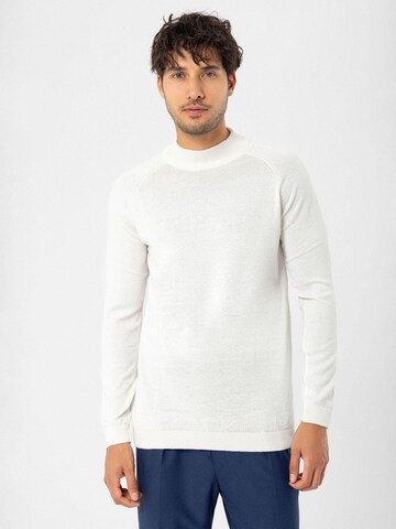 Pullover di Dandalo in bianco: frontale