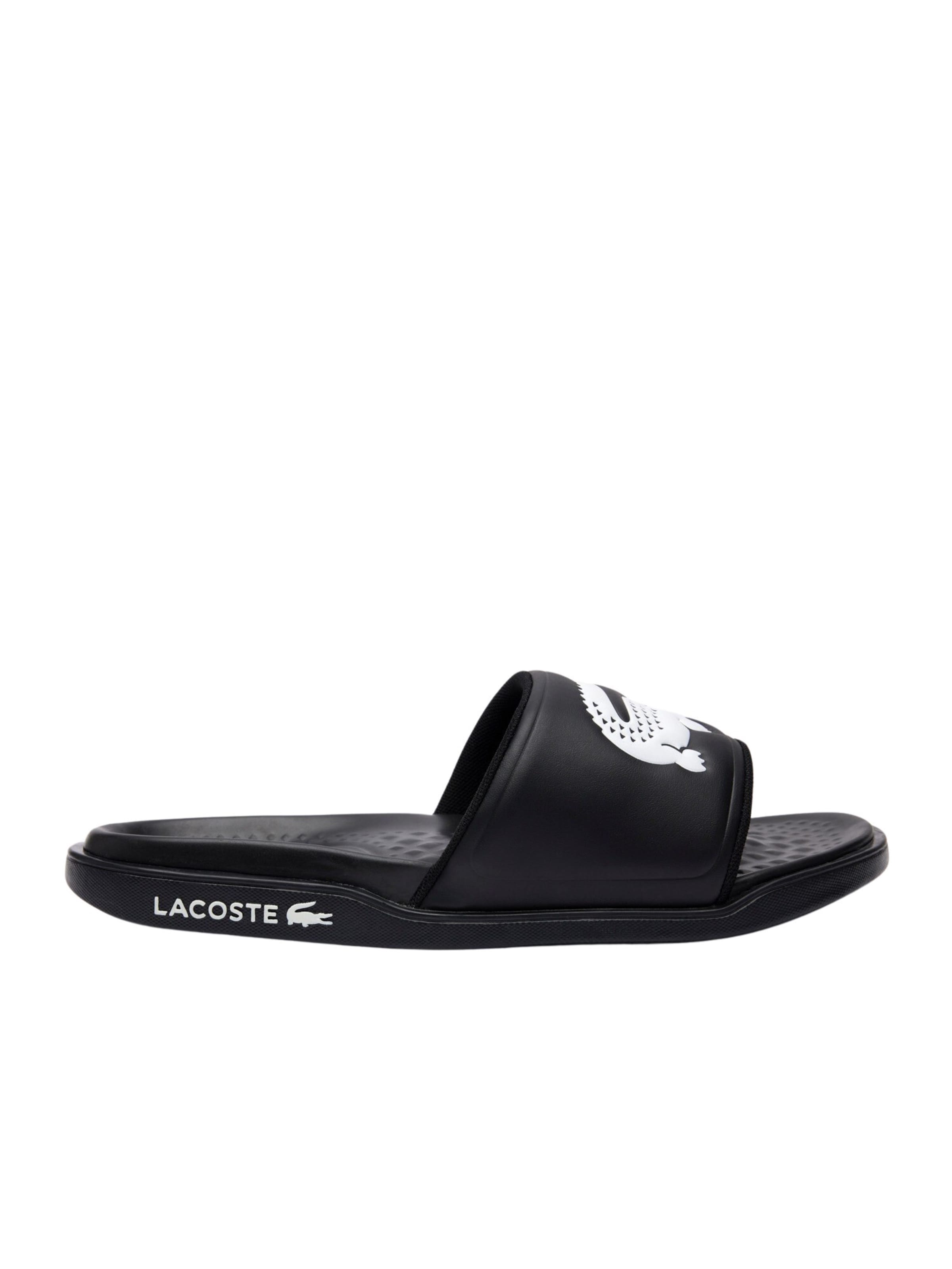 Mule 'Dualiste' LACOSTE en noir