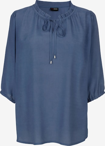 MIAMODA Tunic in Blue: front