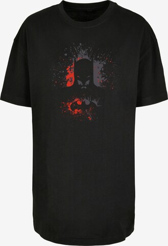 F4NT4STIC Shirt 'DC Comics Superhelden Batman Splash' in Zwart: voorkant