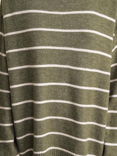 MixRay Oversized Sweater in Reed / White, Item view