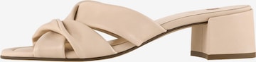 Högl Mules 'Summer' in Beige: front