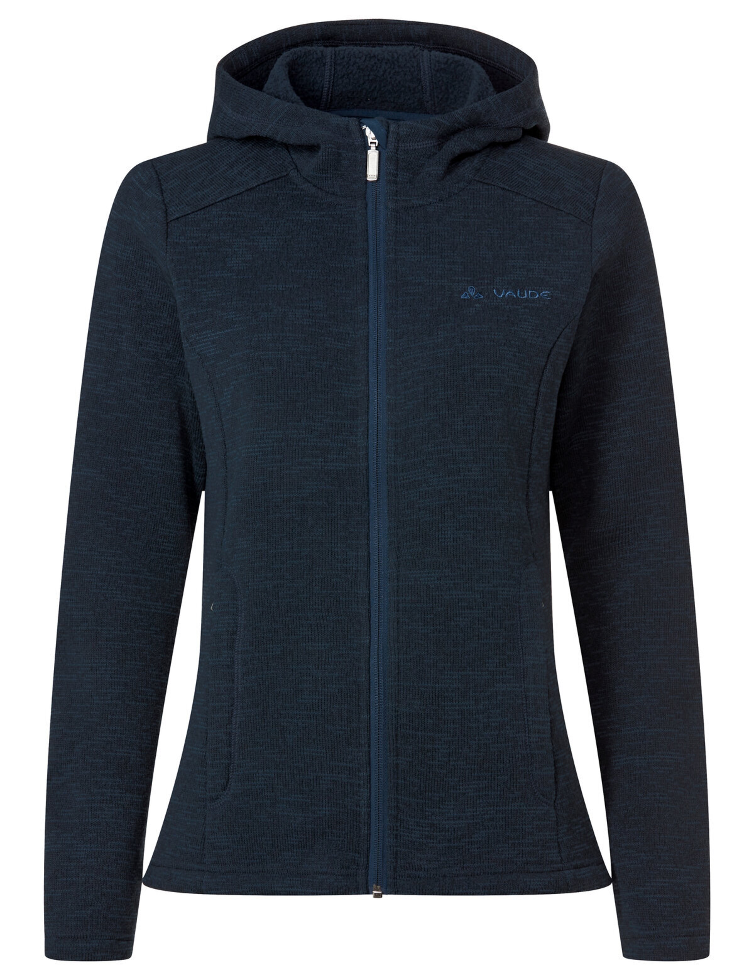 VAUDE Functionele fleece jas in Blauw: voorkant