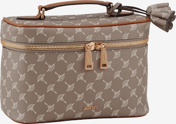 JOOP! Cosmetic Bag ' Cortina Flora ' in Grey: front