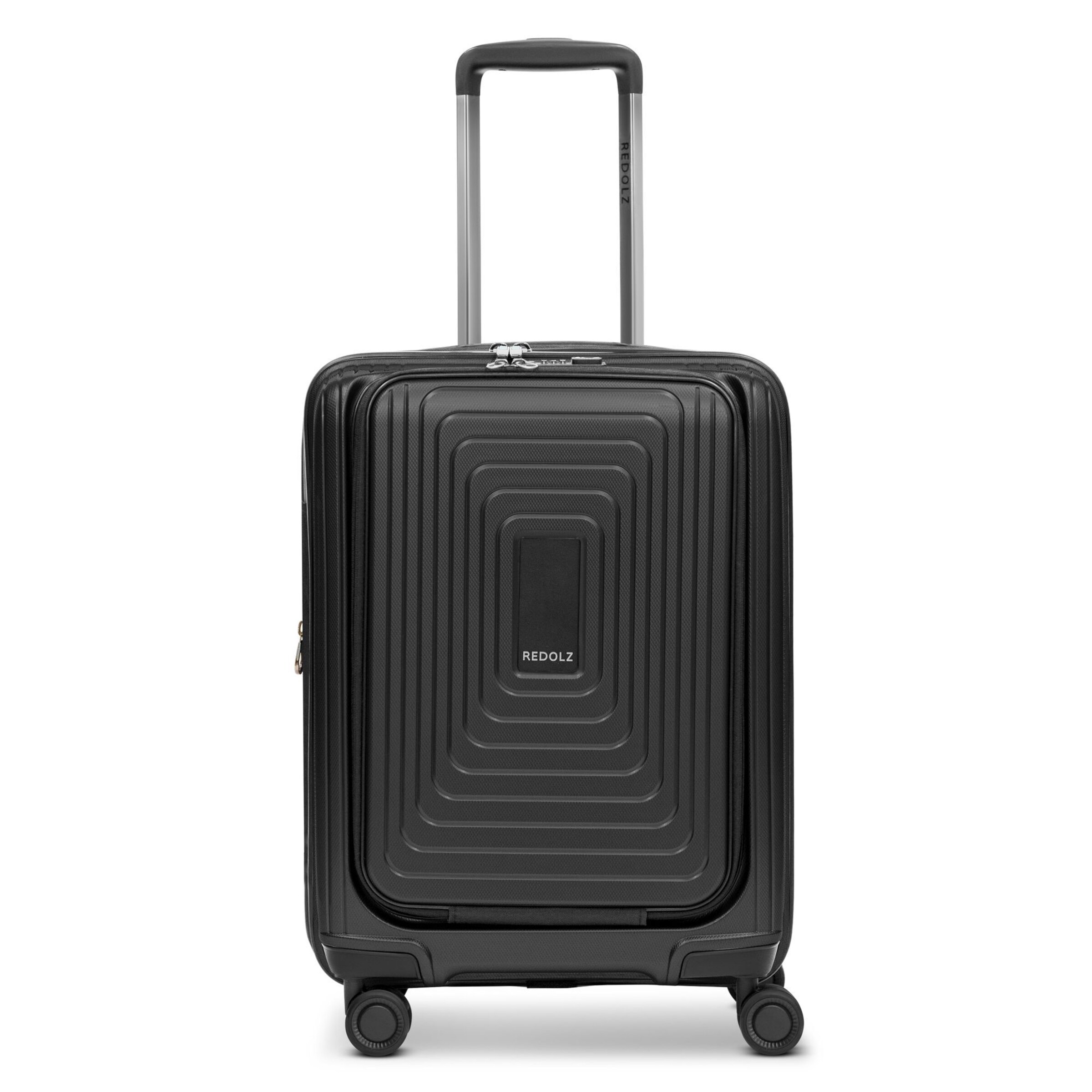 Redolz Trolley 'Essentials 14' in Schwarz: Vorderseite