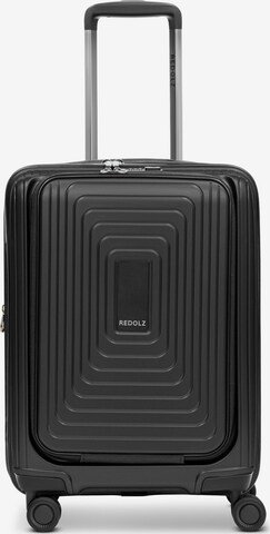 Trolley 'Essentials 14' di Redolz in nero: frontale