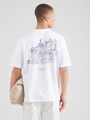 SELECTED Shirt 'SLHLOOSEOSCAR' in White: front