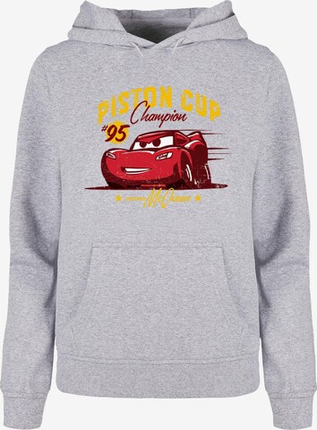 ABSOLUTE CULT Sweatshirt 'Cars - Piston Cup Champion' in Grau: predná strana