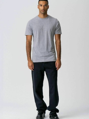 TEESHOPPEN - Regular Fit Camisa ' Organic Basic ' em cinzento