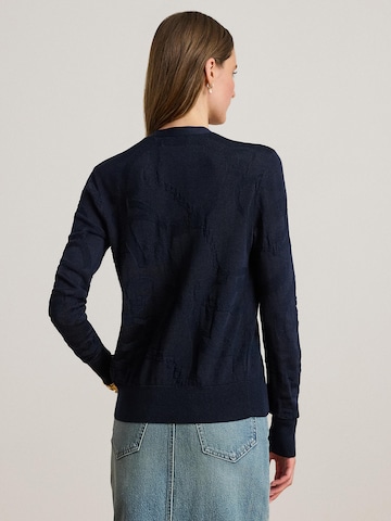Cardigan Lauren Ralph Lauren en bleu