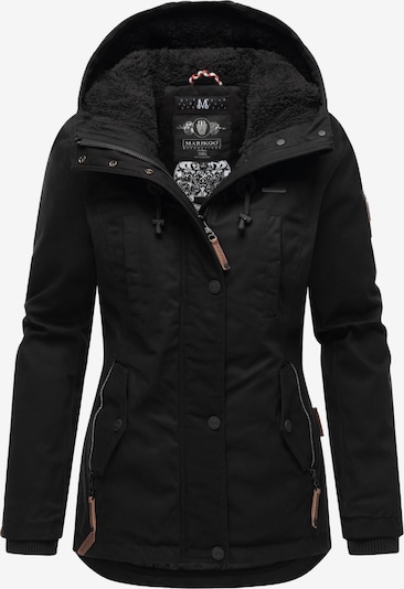 MARIKOO Winterjacke 'Bikoo' in braun / schwarz, Produktansicht
