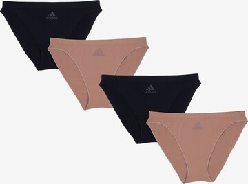 ADIDAS ORIGINALS Panty ' Multi Stretch ' in Brown: front