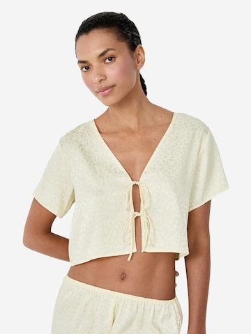 Camicia da notte 'NOVIA' di ETAM in beige: frontale