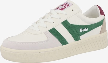 Baskets basses 'Grandslam Trident CLA415' Gola en blanc : devant