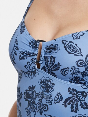 VIVID Push-up Strój kąpielowy w kolorze niebieski