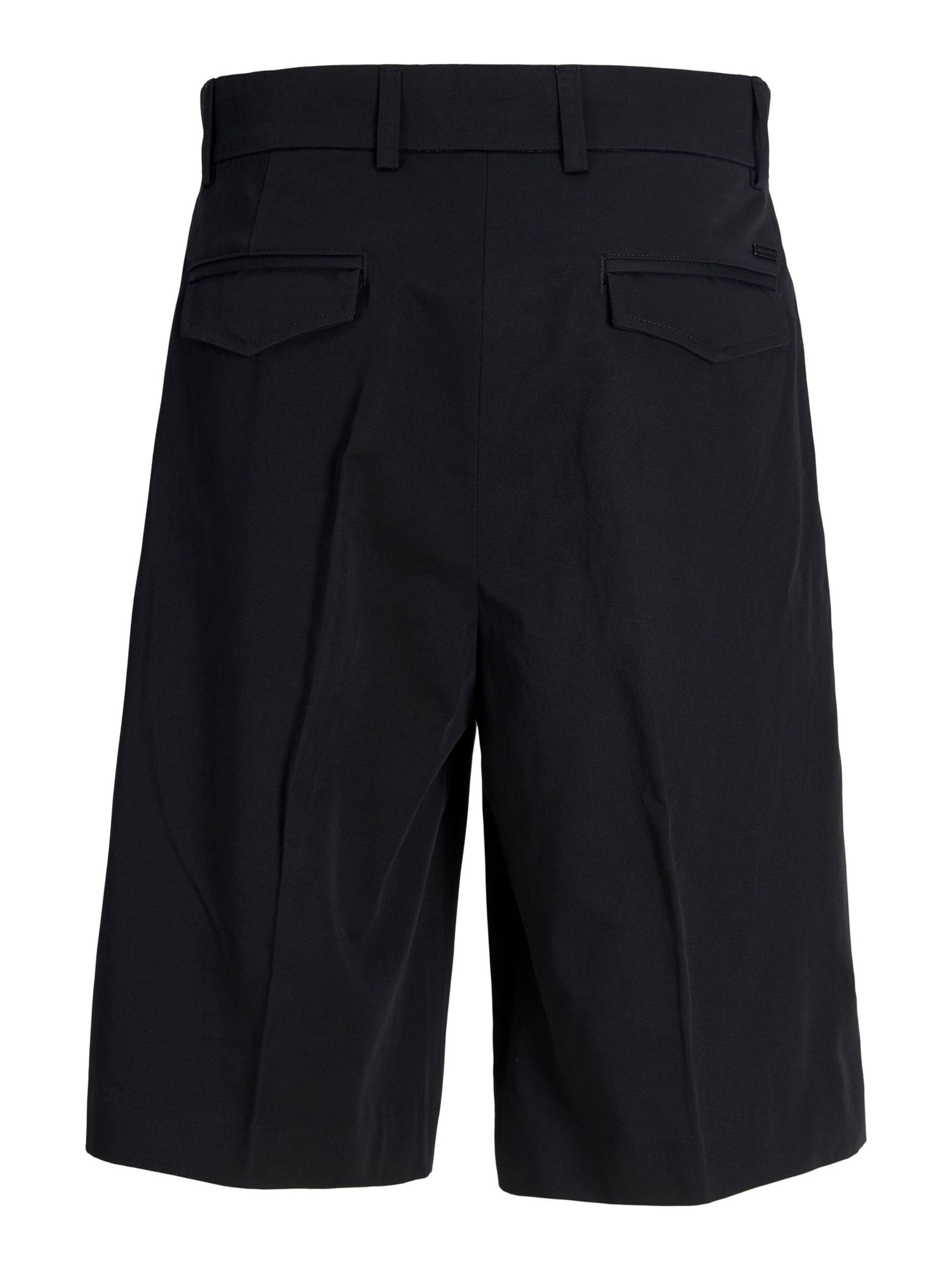 Baggy Pantaloni con piega frontale di JACK & JONES in nero