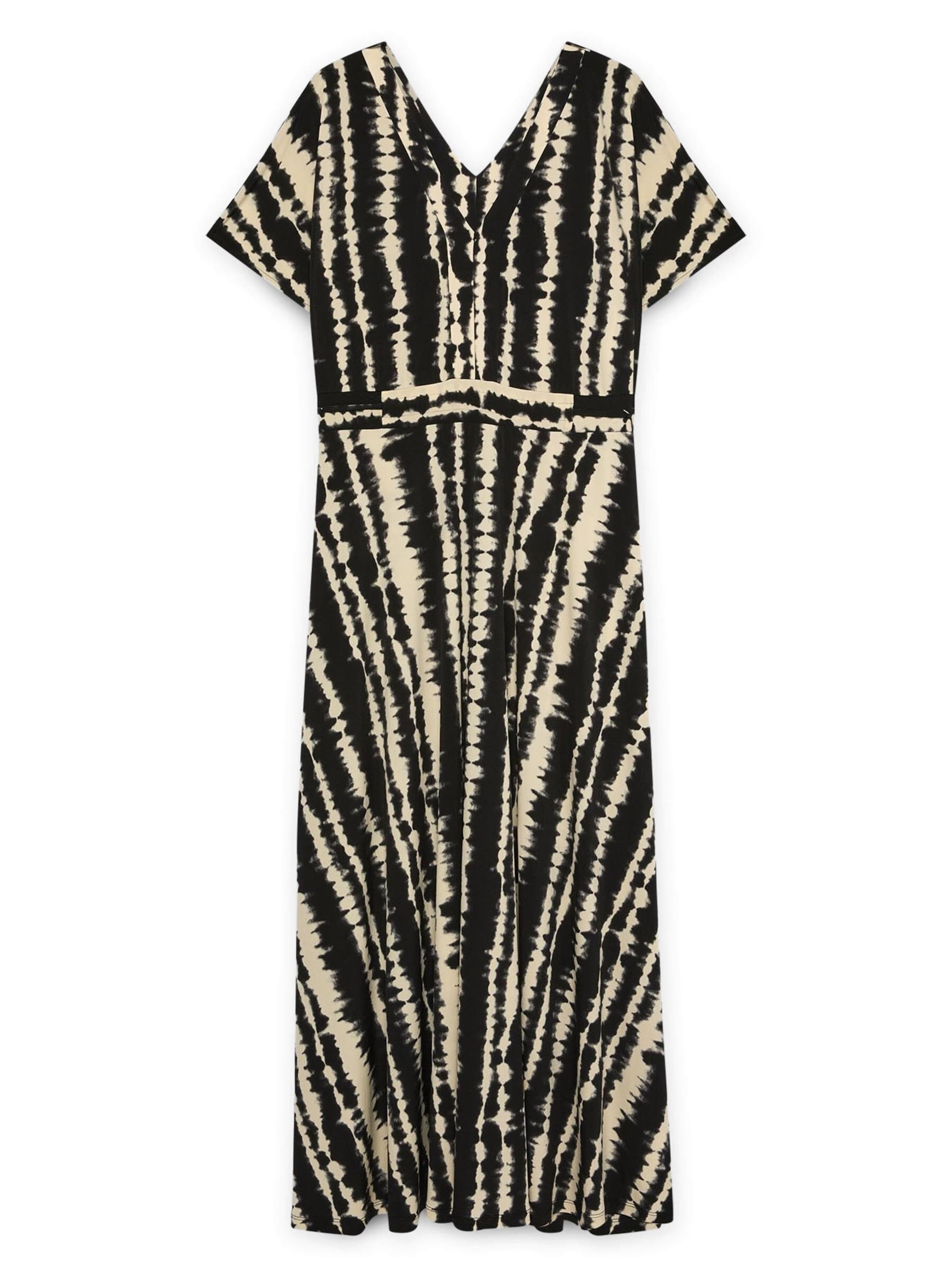 Fiorella Rubino Jurk in Zwart: voorkant