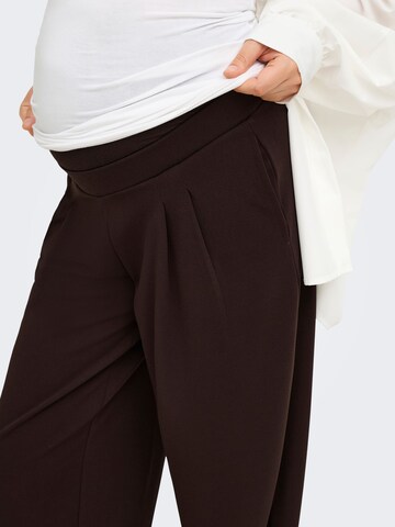 Barrel Pantalon à pince 'OLMBang' Only Maternity en marron