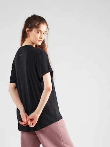 NIKE Functioneel shirt 'One' in Zwart