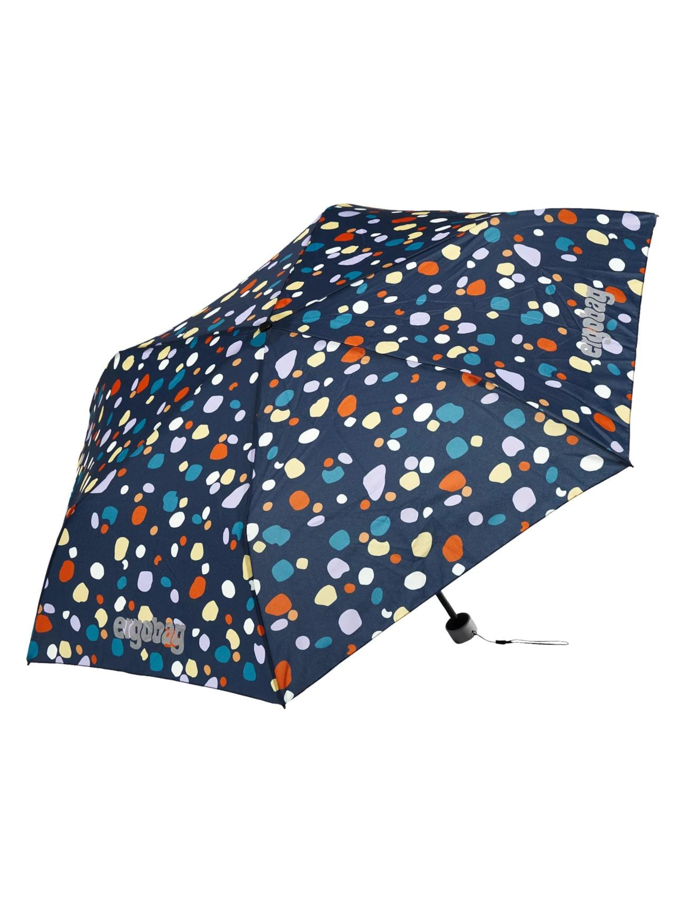 ergobag Umbrella 'Regenschirm Regenschirm' in Blue: front