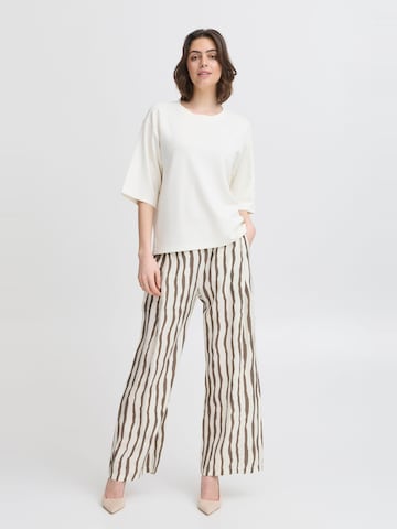 Fransa Loosefit Hose 'Riana PA 3' in Weiß