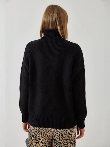 Bianco Lucci - Pullover 'Pullover' em preto