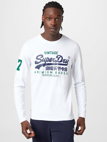 Superdry Shirt in White: front