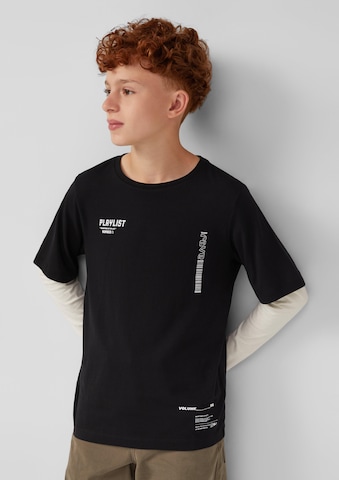 s.Oliver Shirt in Black: front