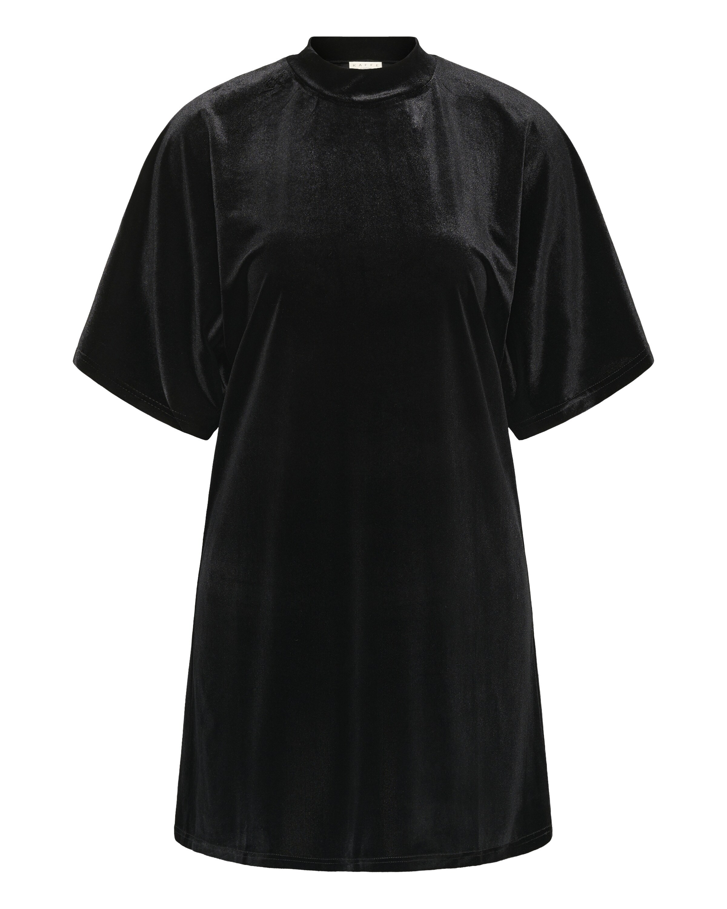 Robe KAFFE CURVE en noir : devant