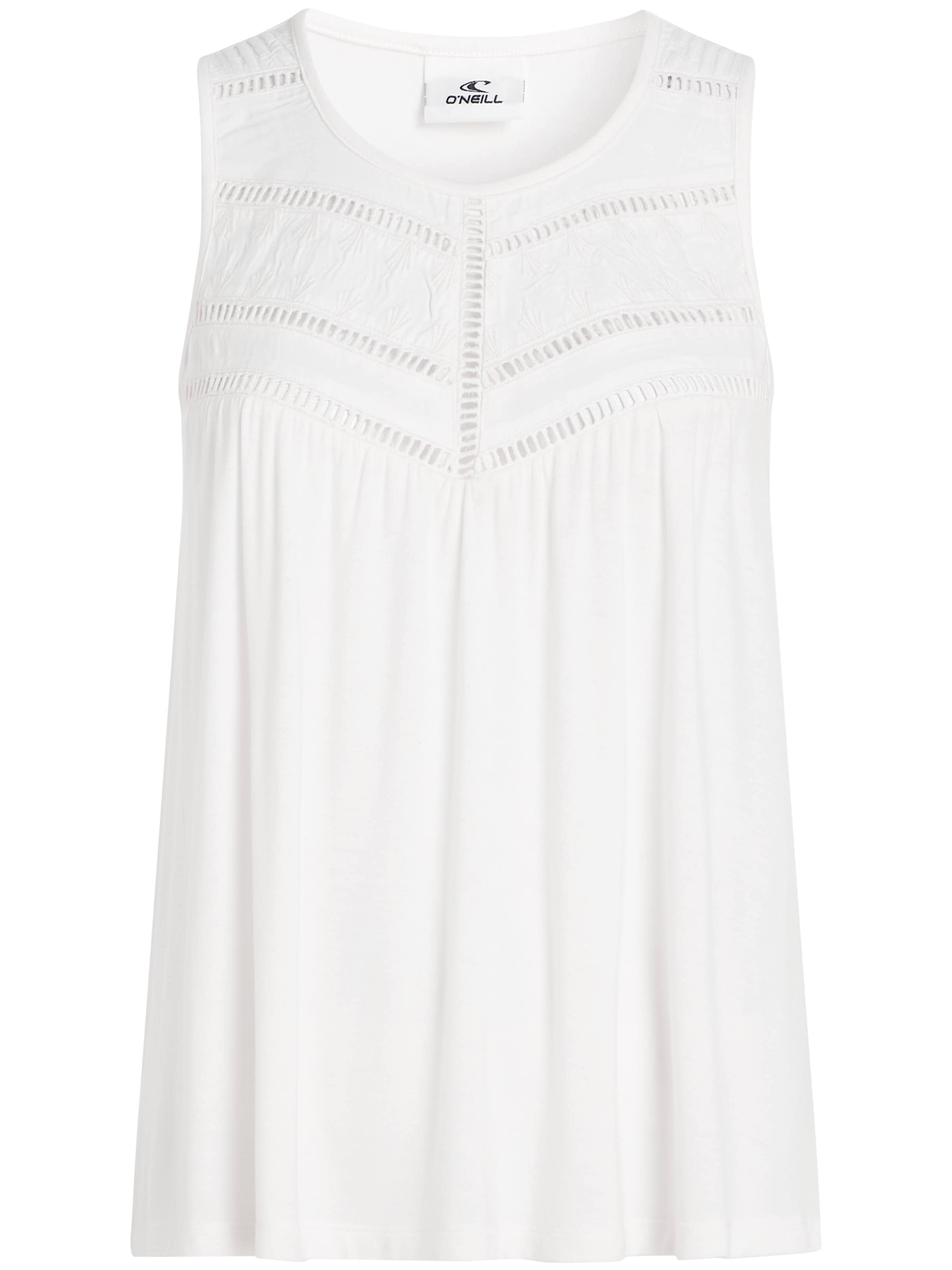 O'NEILL Top 'Essentials Tokeena' in Weiß: Vorderseite