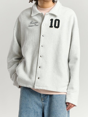 Mansour Fleecejacke in Grau