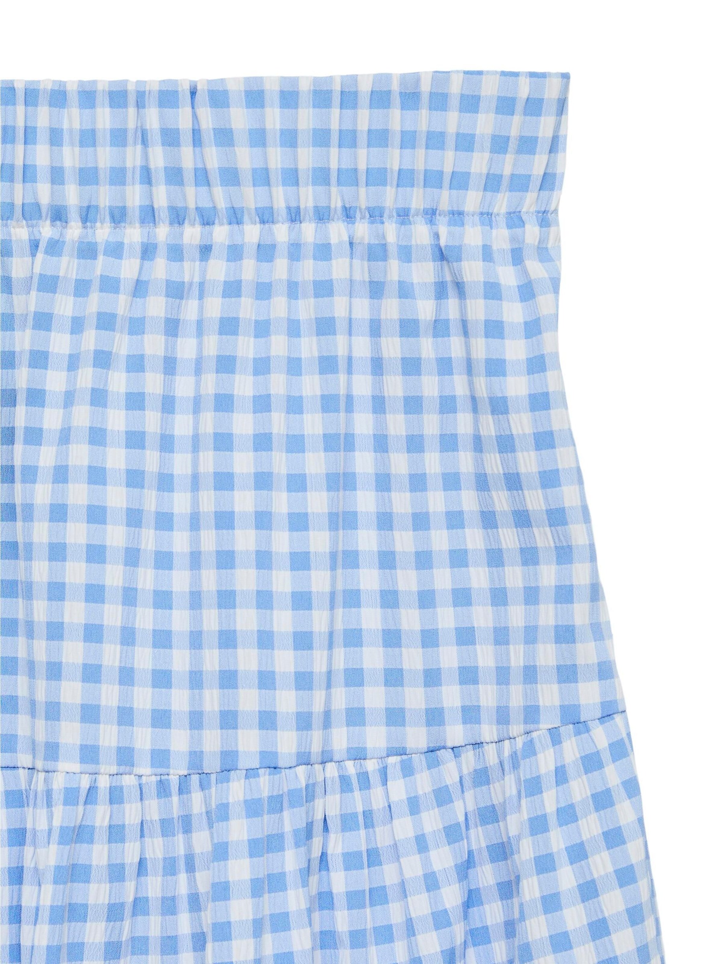 VERO MODA Skirt 'VMVichy' in Blue