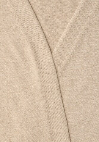 STREET ONE Knit Cardigan in Beige